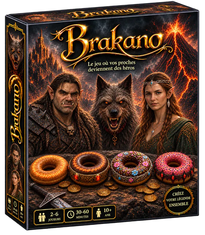 Caja del juego Brakano