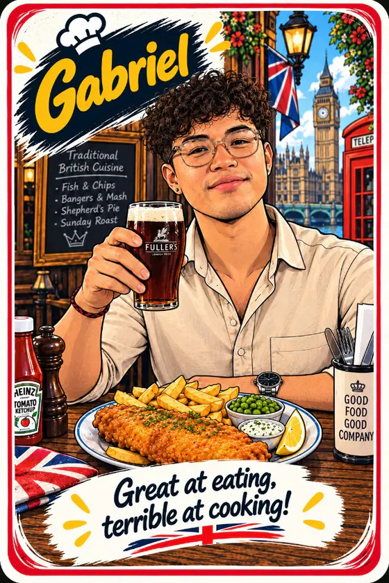 Gabriel, le Britannique
