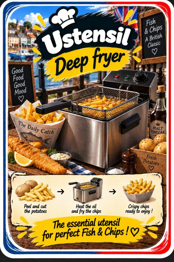 Carte ustensile Friteuse