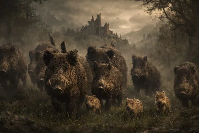 Wild boars